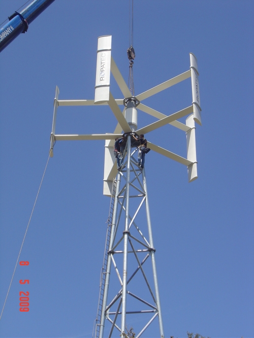 Mini turbine eoliche asse verticale