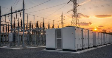 Sottostazione elettrica e sistemi di accumulo energetico collegati alla rete