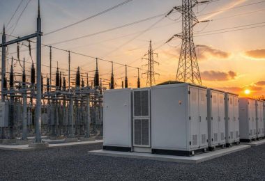Sottostazione elettrica e sistemi di accumulo energetico collegati alla rete